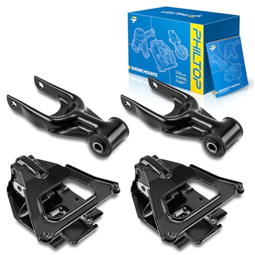 PHILTOP Set of 4 Engine Mounts for 1997-2008 Pontiac Grand Prix 3.8/5.3L - size: 2000-2005 Impala