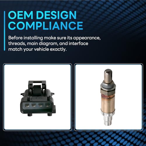 Oxygen Sensor Air Fuel Ratio Compatible with Saab 9-3 Replace # 13817 - size: 13817