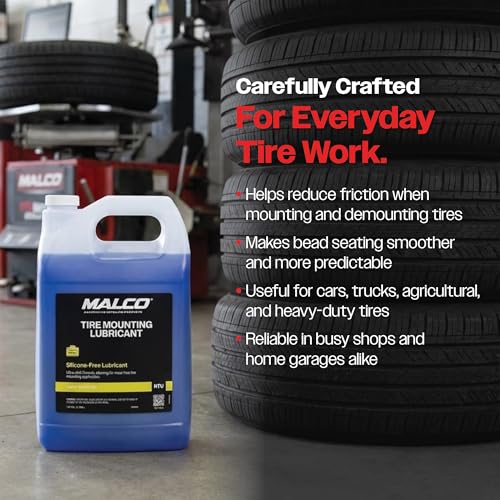 Malco Tire Mounting and Demounting Lubricant with Applicator, 1 Gallon