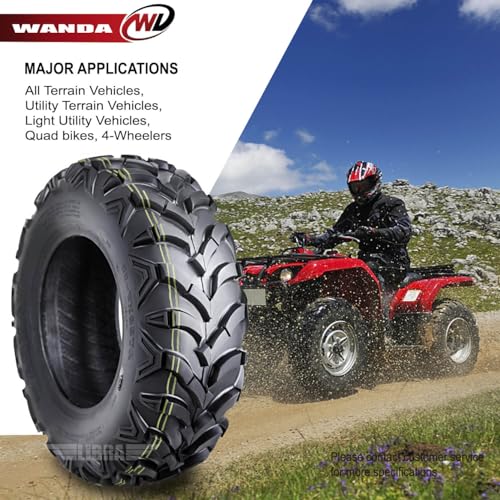 WANDA 2 Sport ATV Mud Tire 22x7-11 6PR for Honda Recon 250 Suzuki Ozark 250 - size: 22X7-11
