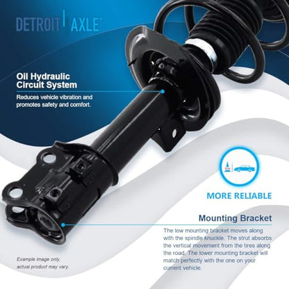 Detroit Axle - Front Suspension Kit for 2011 Hyundai Sonata 2.4L - size: 4QU47825/ Big strut kit