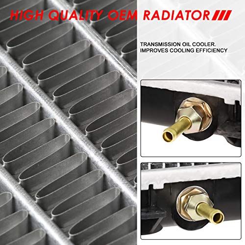 Auto Dynasty Radiator Compatible with 1991-1999 Nissan Sentra AT MT, DPI 1178 Factory Style 1-Row Cooling Radiator, Aluminum Core - style: 91-99 Nissan Sentra AT MT
