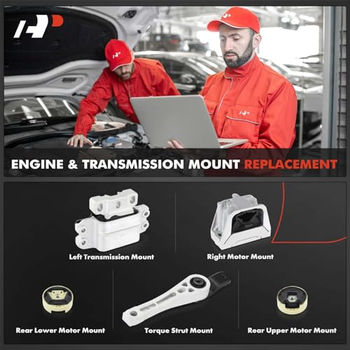 A-Premium Engine Motor and Transmission Mount Kit, with Torque Strut Mount