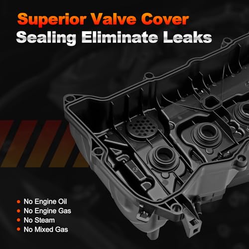 12310-RDF-A01 Engine Valve Cover with Gasket, 2.4L L4 Complete Assembly Set