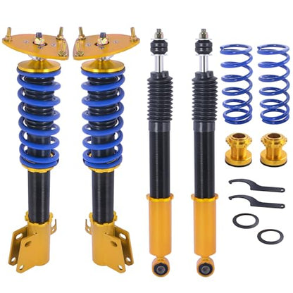 MOSTPLUS Coilovers Lowering Struts Compatible for 2004 2005 2006 Scion XB 1.5L Height Adjustable Lowering Kit Suspension Front and Rear - size: 2004-2006 Scion XB