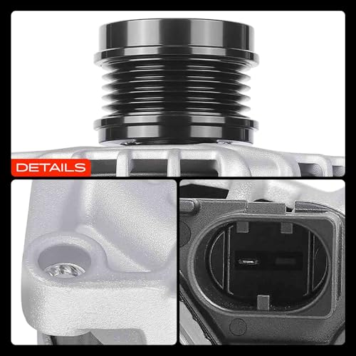 A-Premium Alternator, 12V 150A 5-Groove Clutch Pulley Clockwise