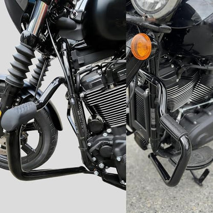 MZS Motorcycle Engine Guard Highway Crash Bar for Softail 2018-2026 - size: Softail 2018-2026