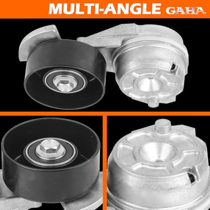 GAHA 38189 Belt Tensioner Assembly with Pulley for Ford Mustang 2000–2004 - size: 2W7Z6B209AA