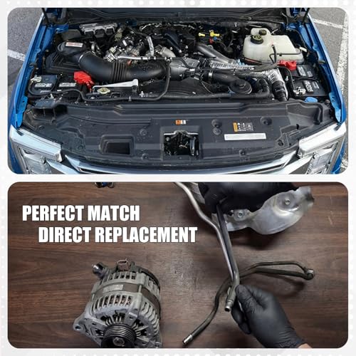 Outus 926-186 926-187 Turbo Coolant Line Kit Driver Side and Passenger Side Both Compatible with 2011-2016 F150, 2015-2021 Transit 150/250/350/350, 2015-2017 Expedition, 2015-2017 Lincoln Navigator