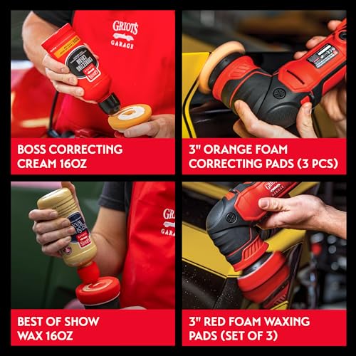 Griot's Garage G8 Correct & Protect Kit for Polishing and Detailing, 11635 - size: Correct & Protect Kit