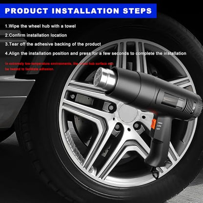 48 PCS 1/4 Oz Adhesive Backed Wheel Weights, 0.25 Oz Low Profile Tire Balancing Weights with Strong Adhesive, Easy to Peel Wheel Weight for Cars Trucks SUVs Motorcycles - color: 48 PCS