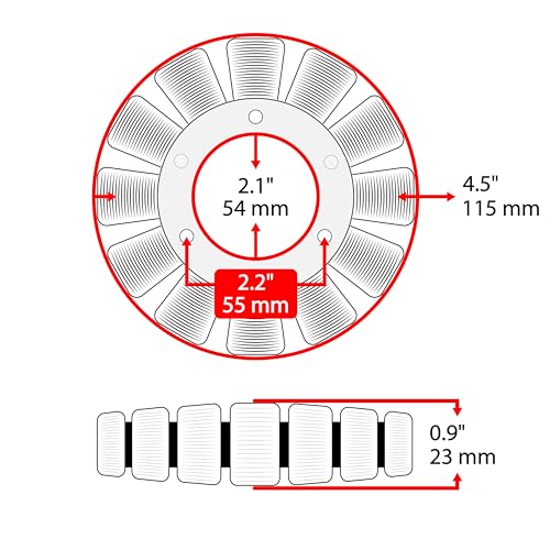 Caltric Stator and Regulator Rectifier with Gasket Compatible With Yamaha Kodiak 400 Yfm400 Yfm-400 2000-2006