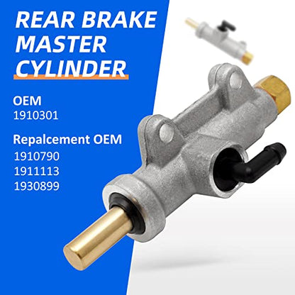 Rear Foot Brake Master Cylinder for Polaris Sportsman 500 700 600 400 800 335 450 Diesel 455 Scrambler 400 500 Trail Blazer 250 Trail Boss 325 Worker 335 500 Sport 400 Xplorer,OEM# 1910301
