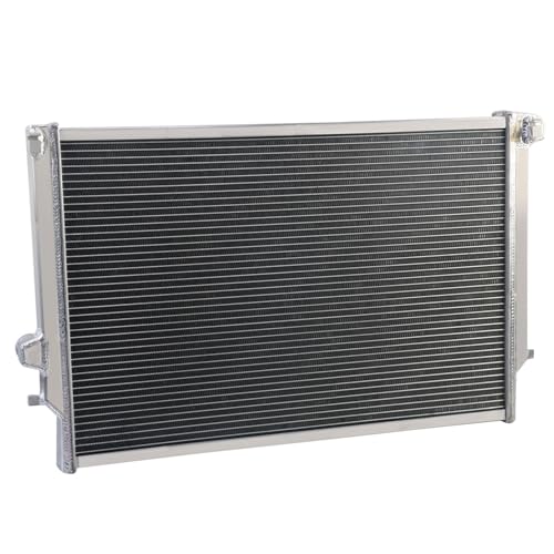 # 5Q0121251GN Radiator Assembly Aluminum Core Compatible with VW GOLF GTI MK7 Seat Leon Audi A3 S3 1.8 2.0T Upgraded 2 Row All Aluminium Radiator Replacement