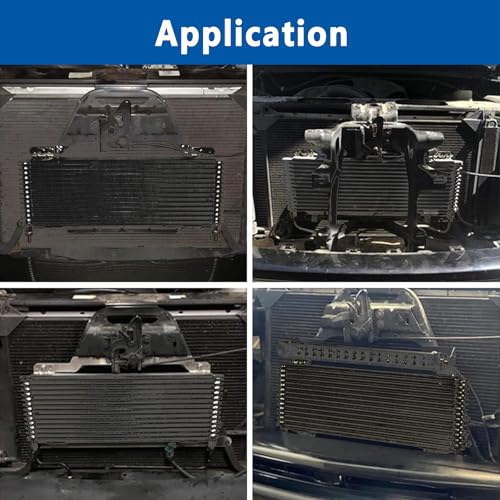LokoCar Low Pressure Drop Transmission Oil Cooler LPD47391 40,000 GVW Black