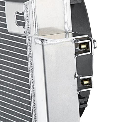 4 Row Aluminum Radiator Shroud Fan Relay Compatible with Dodge Ram 2500 3500 4500 6.7L L6 Diesel 2010-2012 Radiators
