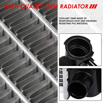 Auto Dynasty 1522 Radiator for 94-99 Chevy GMC C/K 1500 2500 3500 Suburban - color: 94-02 C/K Tahoe/Yukon