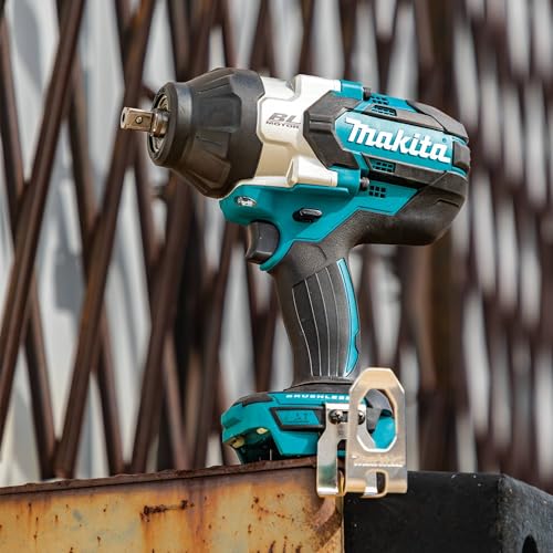 Makita XWT19Z 18V LXT® Lithium-Ion Brushless Cordless 3-Speed 1/2" Sq. Drive Impact Wrench w/Detent Anvil, Tool Only - style: Impact Wrench Only