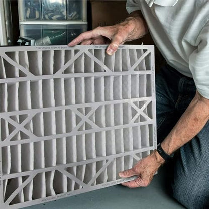 Trion 255649-105 Air Bear MERV 8 High-Performance Pleated Air Purifier Furnace Filter, Cleaner Purification Systems, 16 by 25 by 5 Inches (3 Pack)