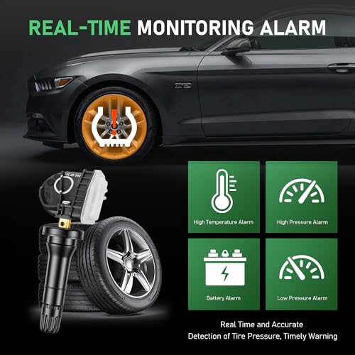 4PCS F2GZ1A189A Pre-Programmed TPMS Sensor 315MHz, for Ford F-150, Edge, Mustang, Bronco, Ranger & Lincoln MKC, MKZ, Nautilus, Navigator - style: F2GZ1A189A