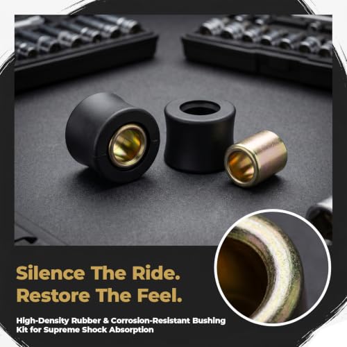 4Pcs 10MM Rear Shock Absorbing Suspension Bushing for Motorcycle