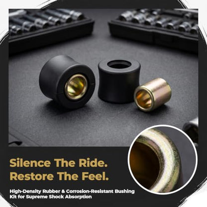 4Pcs 10MM Rear Shock Absorbing Suspension Bushing for Motorcycle