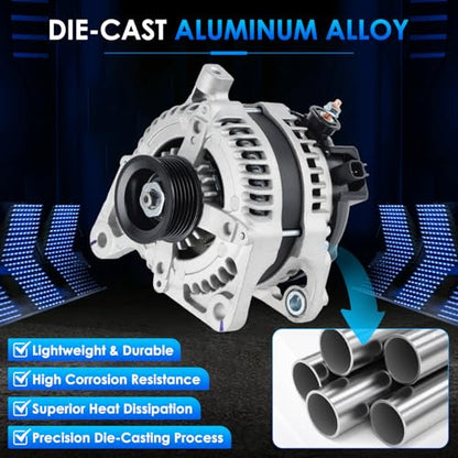 Car Alternator 11295 160A Fit for Grand Caravan Town & Country - size: #11295N, 11295 Alternator