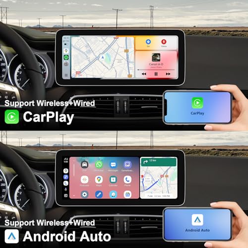 12.3" Linux CarPlay Screen for Mercedes-Benz C W204 NTG4.5 - style: C NTG4.5