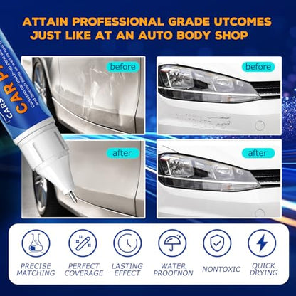 Bronze Touch Up Paint for Cars,Car Paint Touch Up Pen for Deep Scratches,Car Scratch Repair Pen Auto Scratch Remover for Easy to Use and Fix(Bronze Peak) - color: Bronze Peak, style: Brown series