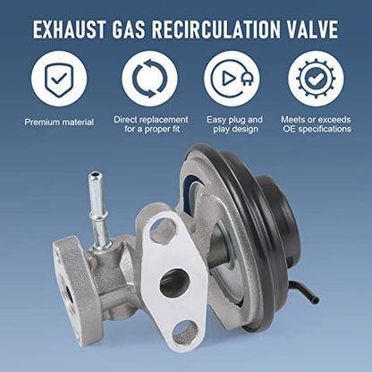 EGR Exhaust Gas Recirculation Valve With Gasket Fit for Toyota Camry 97-01