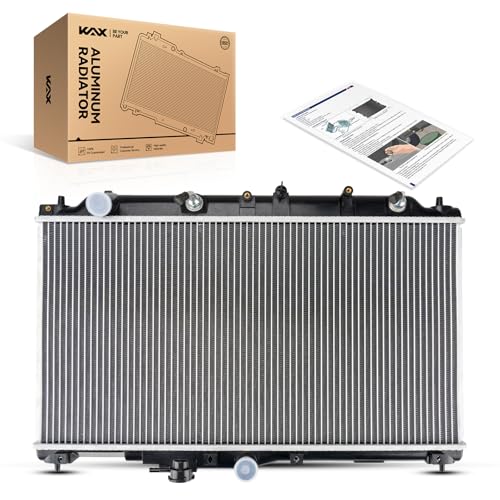 KAX CU19 Engine Cooling Radiator, Compatible with 1990-1993 Accord, 1992-1996 Prelude 2.2L - size: 1990-1993 Accord, 1992-1996 Prelude 2.2L