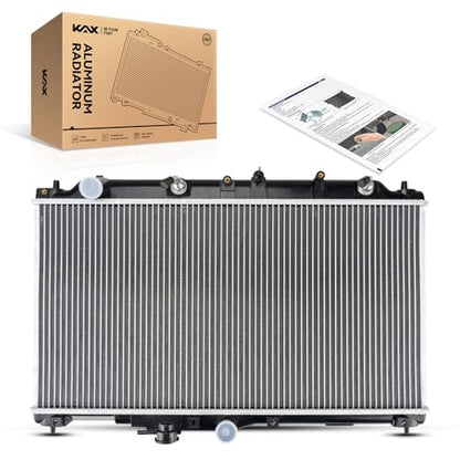 KAX CU19 Engine Cooling Radiator, Compatible with 1990-1993 Accord, 1992-1996 Prelude 2.2L - size: 1990-1993 Accord, 1992-1996 Prelude 2.2L