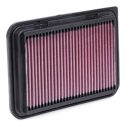 K&N High-Flow Original Lifetime Engine Air Filter: Increase Power: Premium, Washable: Compatible with Pontiac/Scion/Toyota: (See Product Description for Select Models) 33-2360