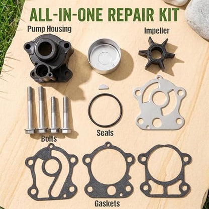 Water Pump Impeller Repair Kit 692-W0078-02-00 for Yamaha 60-90HP - size: 692-W0078-02