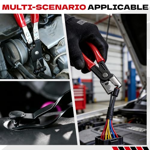 8 PCS Electrical Disconnect Pliers Set for Cars, Trucks & SUVs - size: 8 Pcs