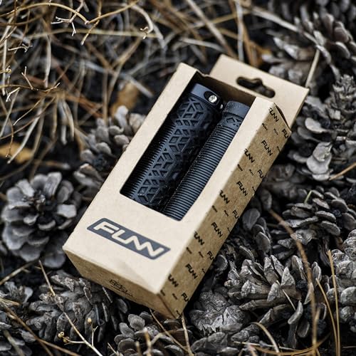 Funn Hilt MTB Bike Grips with Single Lock On Clamp - color: Gray