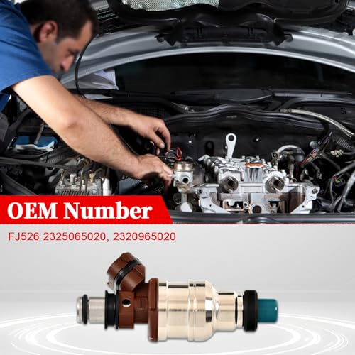 FJ526 Fuel Injector Replace#2320965020, 2325065020-6PCS - size: FJ526(6PC)