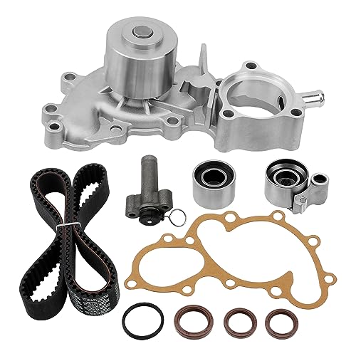 Timing Belt Kit Water Pump, Fit For 1995-2004 Toyota 4Runner Tacoma 3.4L - size: TKT025 Without Thermostat
