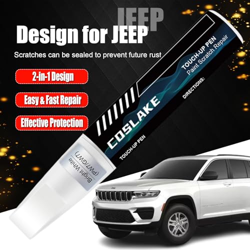 Car Touch Up Paint(Sting Gray(PDN)) for Jeep - color: Sting Gray(PDN) for 2023 Wrangler/2023 Compass/2023 Renegade