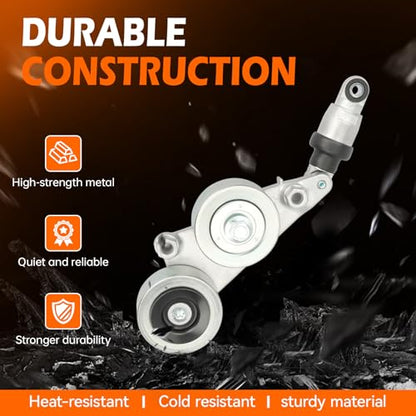 GAHA 39092 Belt Tensioner Assembly with Pulley for Honda Accord - size: 31170R70A01