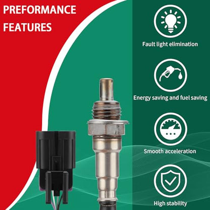 O2 Oxygen Sensor Heated Air Fuel Ratio Compatible with Ducati Hypermotard SP 821 Bj Hyperstrada 939 Bj 2013-2016 Replace# 55213261A - size: 55213261A
