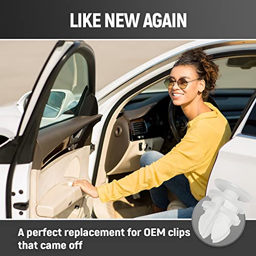 20pc Frunk Apron Trim Retainer Clips 1092696-00-B Replacement for Tesla 3 Y - style: 109269600B