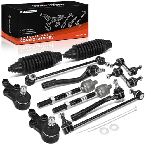 A-Premium 12Pcs Suspension Kit, Front Lower Ball Joint