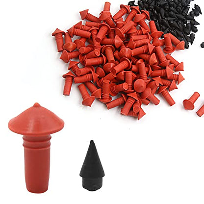 uxcell 170pcs Mushroom Shaped Tire Repair Insert Plugs Car Wheel Vacuum Tyre Repair Tool Kit