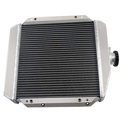 ALLOYWORKS 119621-44500 Tractor Radiator for Yanmar 3TNE74 Diesel Lightweight Aluminum 3 Row Core