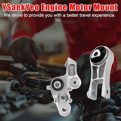 2PCS Engine Motor Mount Set for Chrysler Pacifica 2017-2023 - size: A20027