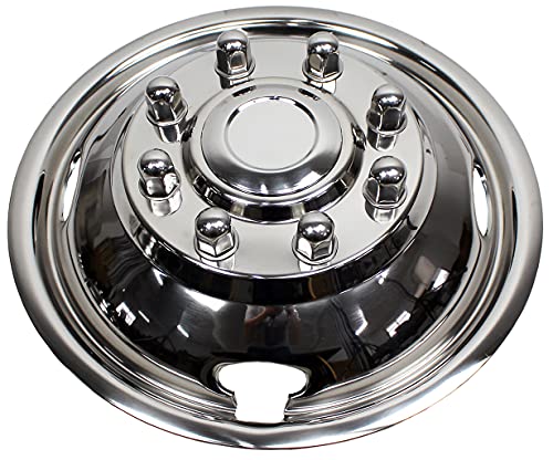 17 Inch Stainless Steel Wheel Simulators for 2005-2020 Ford F350 Dually Wheel