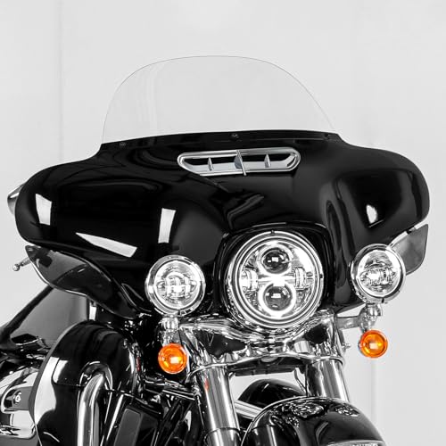 TCMT Vivid Black Outer Batwing Fairing Fit For Harley Touring 2014-2025 Electra Glide Street Glide Special Ultra Limited Tri Glide models - color: Black Outer Fairing