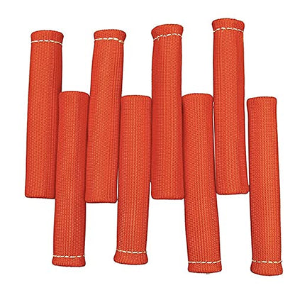 Spark Plug Wire Heat Shield Spark Plug Wire Heat Shield Sleeve Spark Plug Boot Protector Boots Wrap for SBC BBC 350 454 8PCS Plug Wire Covers - 2500F High Temp Protection (Red) - color: Red