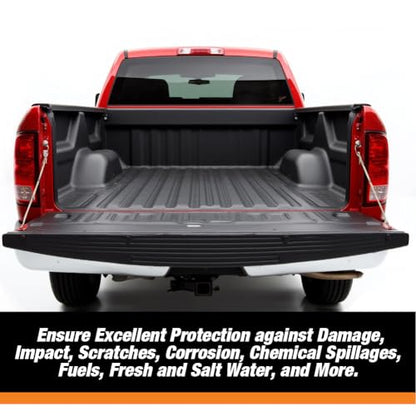 LAUCO Rintek Urethane Spray 1 Gallon Tintable Bedliner Coating, Heavy-Duty Polyurethane Protective Truck Bed Liner Paint, Waterproof Anti-Slip Impact-Resistant Automotive Coating 95124 - style: Tintable – No Gun